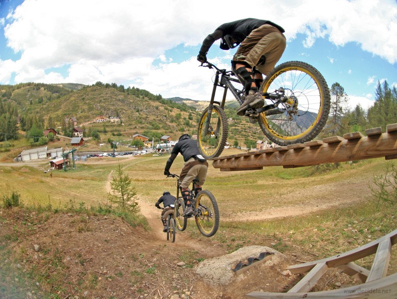 bascule vtt bike park roubion