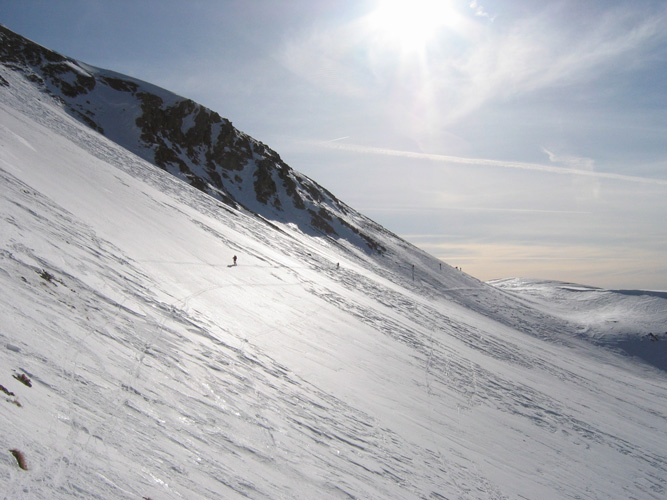 traversee col petite cayolle ski rando garrets