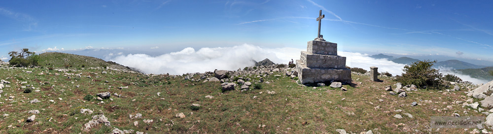 panorama au sommet du grand mont