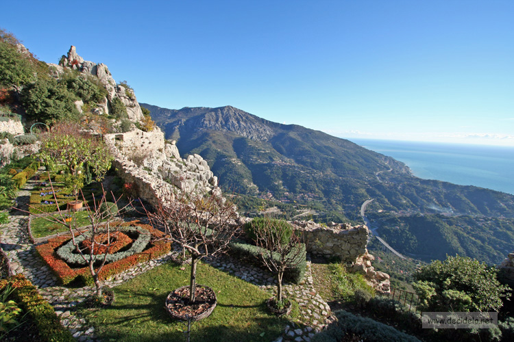 Jardin médiéval de Ste-Agnès в Ментоне