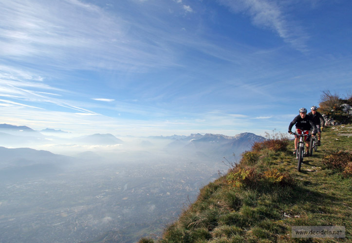 vue sur Grenoble depuis le St Eynard