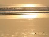 Coucher de soleil sur la plage de Kuta