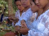 C�remonie dans un temple � Ubud (photo Marie)