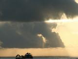 Pluie de lumi�re � Nusa Lembongan