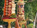 Offrandes � Nusa Lembongan (photo Marie)