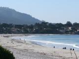 La plage de Carmel, plutot sympa