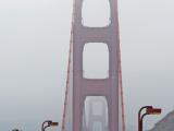 Golden gate, la chaussee