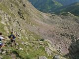 L'attaque de la descente