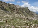 Le second dans le paysage de la vallée des Merveilles