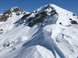 Le capelet et la cime du Diable depuis le sommet