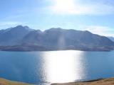 Panorama sur le lac du mont Cenis