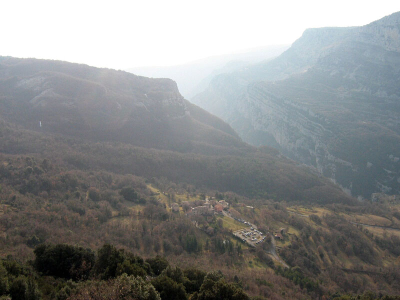 Vue sur Courmes